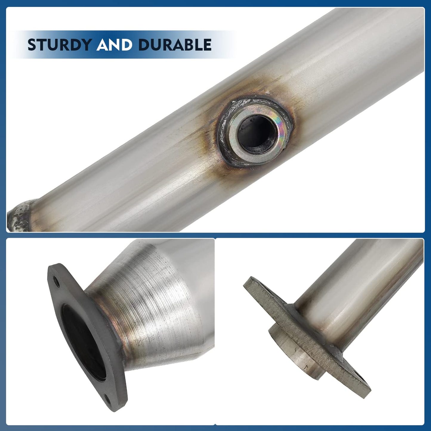 2005-2014 Nissan Frontier/Xterra Catalytic Converter OBD Ⅳ Bolts Gasket fit for 2005-2014 Nissan Frontier/Xterra,2012 NV2500/NV3500,2012-2016 NV1500,2009-2012 Suzuki Equator 4.0L(EPA Compliant)