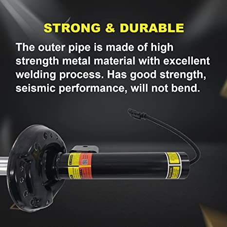 4pcs Cadillac XTS Shock Absorber 2013-2019 Front and Rear 23220530 with electric 580-1096 23220530 LUFT MEISTER