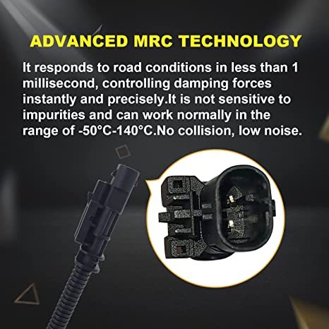 4pcs Cadillac XTS Shock Absorber 2013-2019 Front and Rear 23220530 with electric 580-1096 23220530 LUFT MEISTER