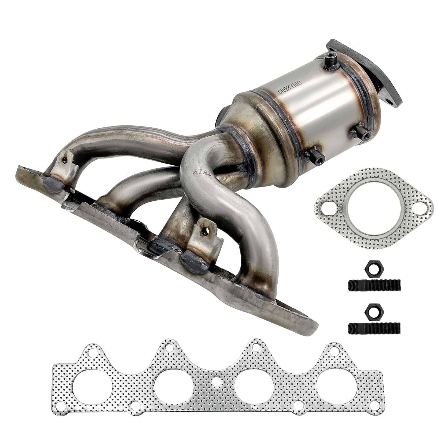 674-891 Upgraded Catalytic Converter Compatible with Hyundai Accent 2011-2019/Veloster 2012-2017/Kia Rio,Soul 2012-2019,285102BEF1,327-50793,40972