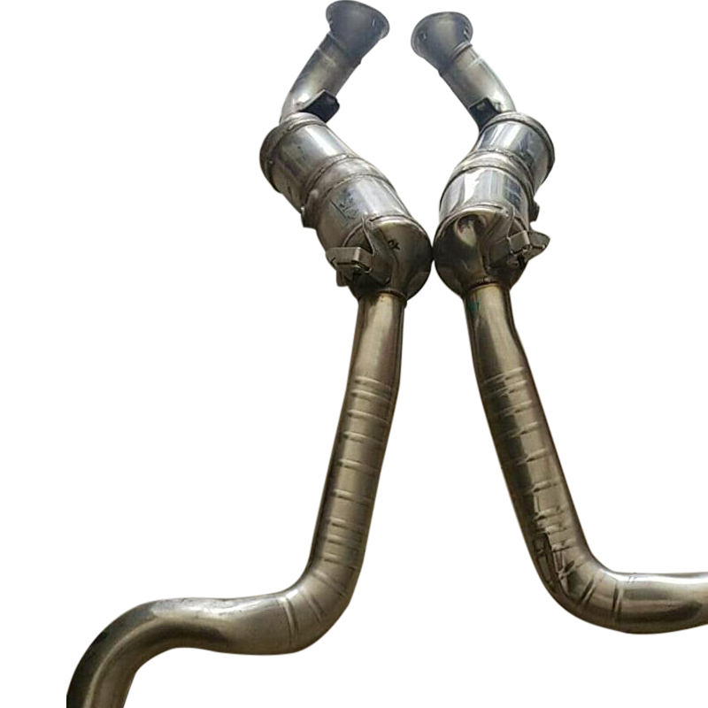 Porsche Panamera 4S S 3.0L V6 - Gas 2016 Front Catalytic Converter Exhaust Pipe 97011334962 97011335062