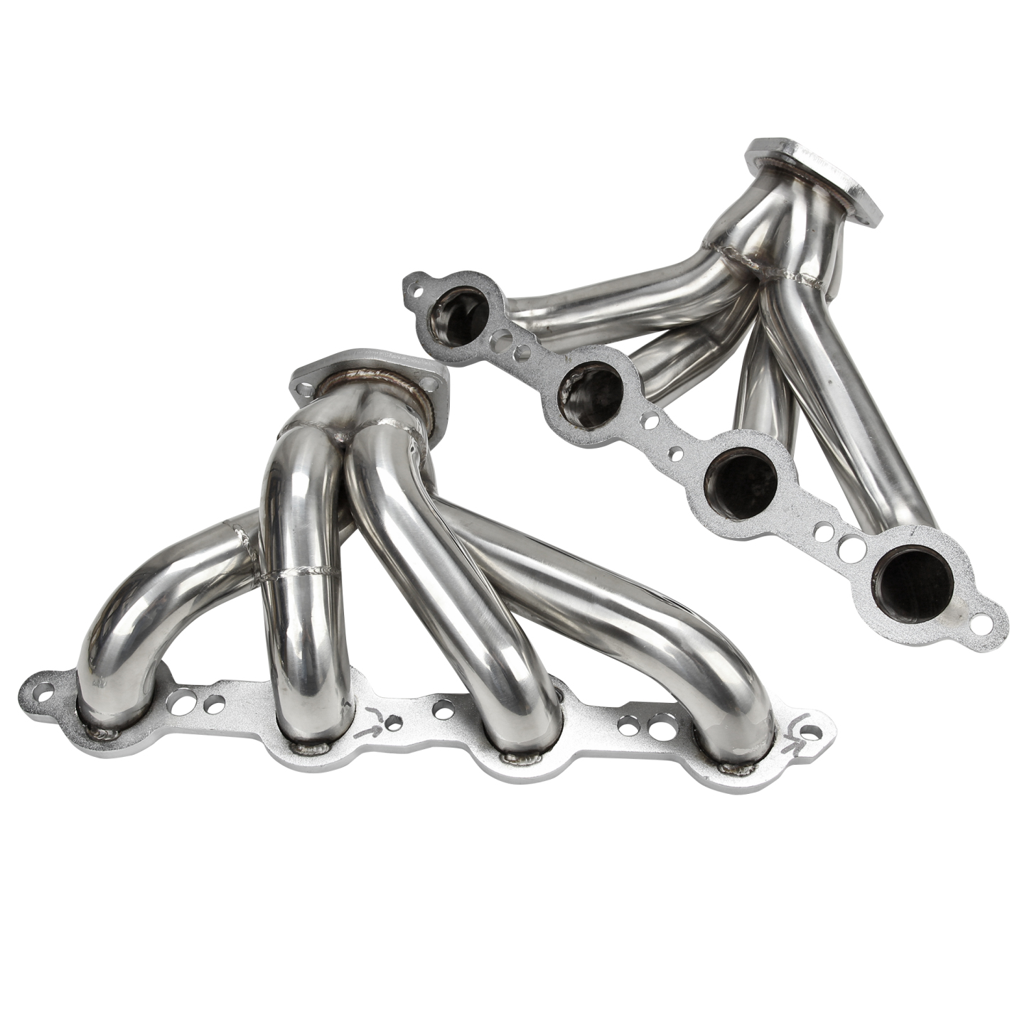 Exhaust Header for Chevy LS1 LSX SWAP 350 Eng Shorty Stainless Block Hugger