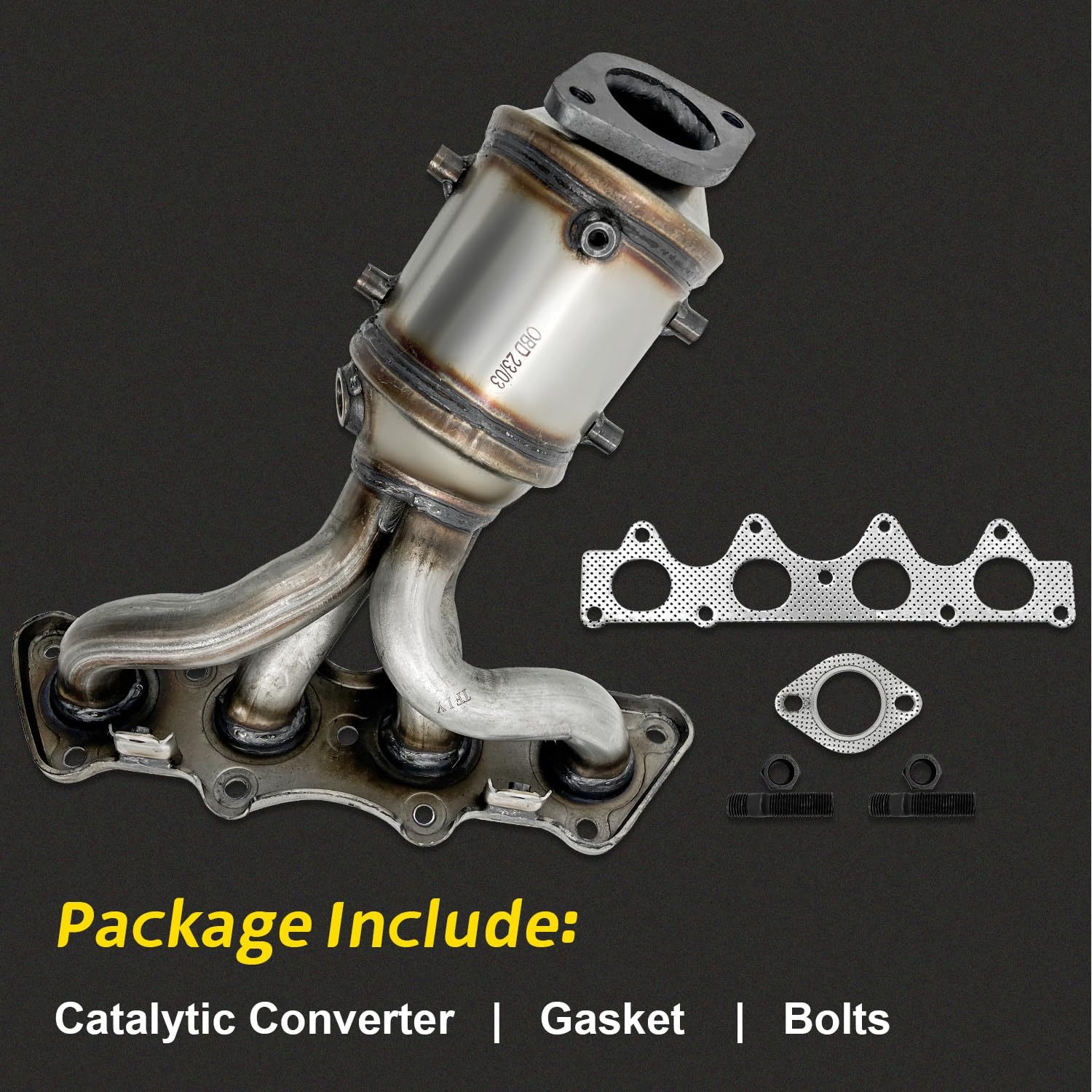674-891 Upgraded Catalytic Converter Compatible with Hyundai Accent 2011-2019/Veloster 2012-2017/Kia Rio,Soul 2012-2019,285102BEF1,327-50793,40972