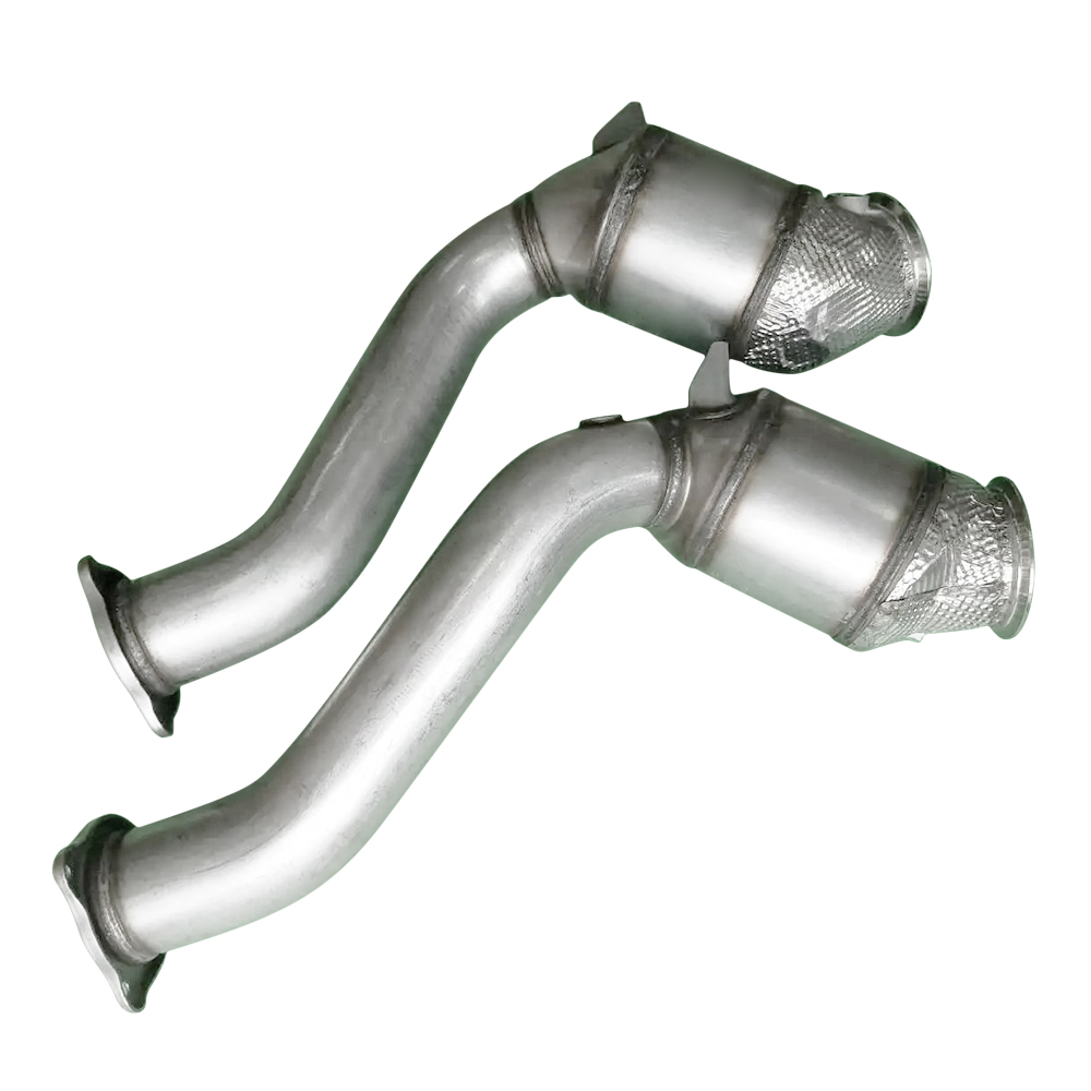 Porsche Cayenne Front Catalytic Converter Exhaust Pipe for Porsche Cayenne 2015-2018 Base GTS S 3.6L V6 - Gas 958113027AX 