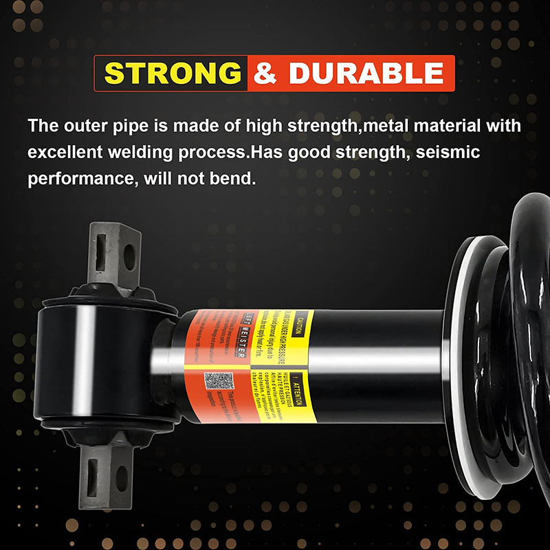 4× 2015 GMC Sierra 1500 Front Sturts Rear Shock Absorbers 84176631+84178213 for GMC Sierra 1500, Chevrolet Silverado 1500 84061228 LUFT MEISTER (equipped with MagneRide suspension)