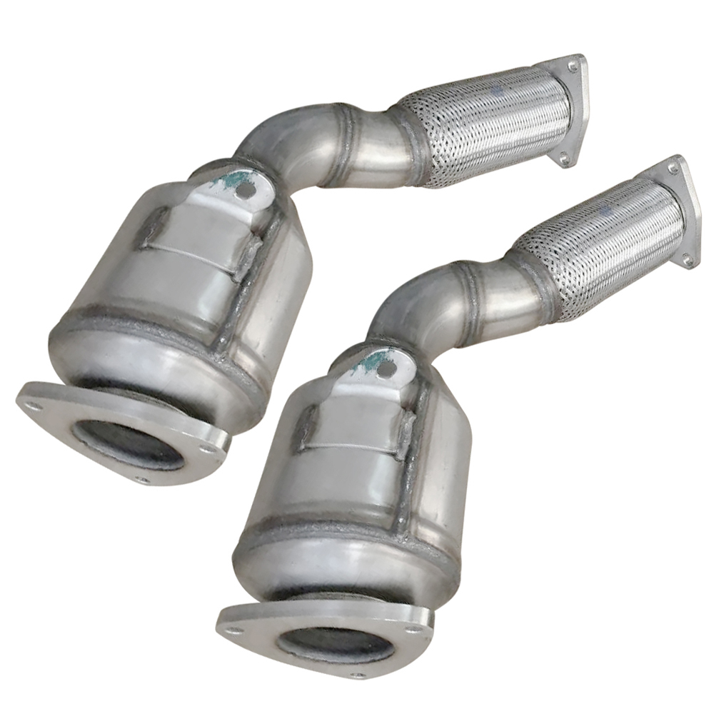 Luft Meister 955113021AX Catalytic Converter Front Exhaust Pipe for Porsche Cayenne 4.5L V8 2003-2006 Without turbocharger