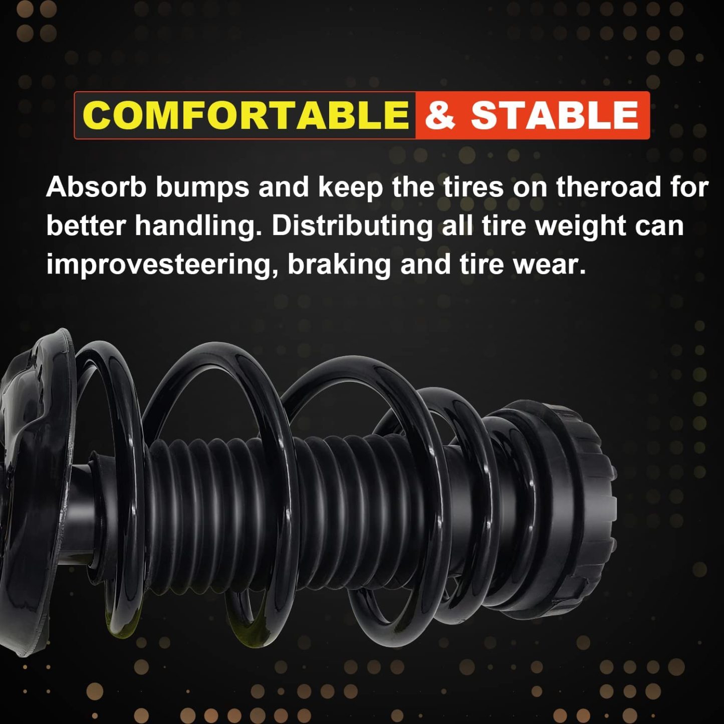 Cadillac XTS 2013-2018 Front Shock Absorber Assembly 580-1096 with electric 19300063