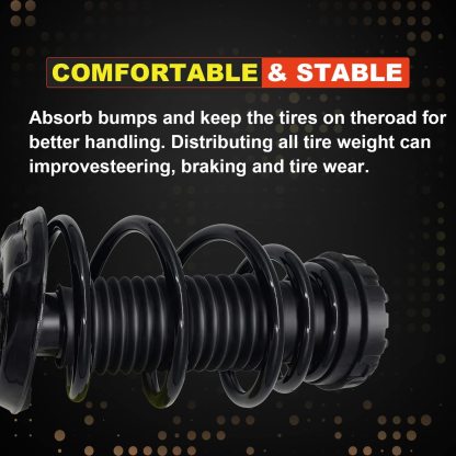 Cadillac XTS 2013-2018 Front Shock Absorber Assembly 580-1096 with electric 19300063