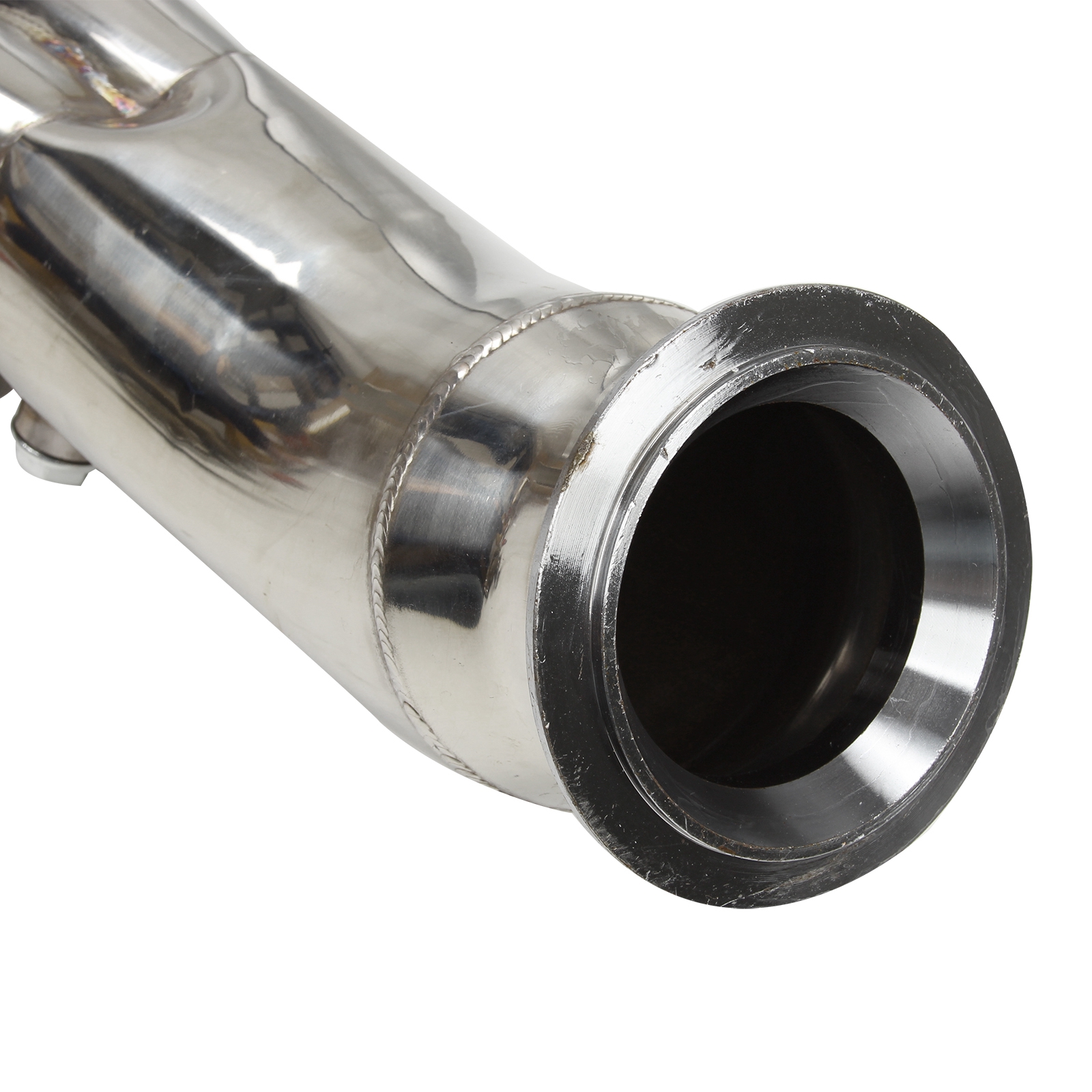 Stainless Steel Exhaust Downpipe fit for 2011-2012 BMW E82 E83 E90 E91 E92 E93 135i 335i Single Turbo