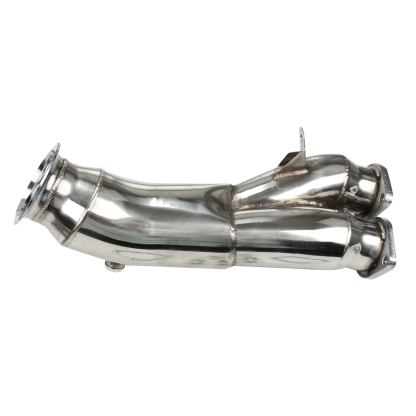 Stainless Steel Exhaust Downpipe fit for 2011-2012 BMW E82 E83 E90 E91 E92 E93 135i 335i Single Turbo