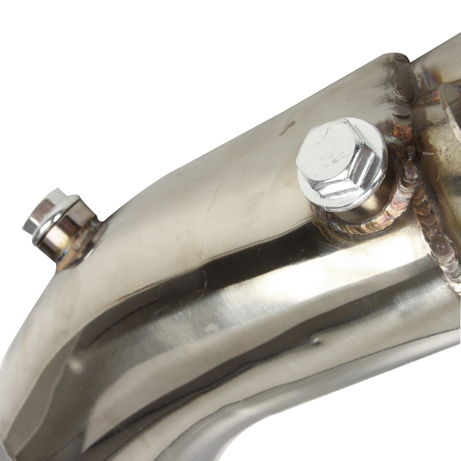 Stainless Steel Exhaust Downpipe fit for 2011-2012 BMW E82 E83 E90 E91 E92 E93 135i 335i Single Turbo