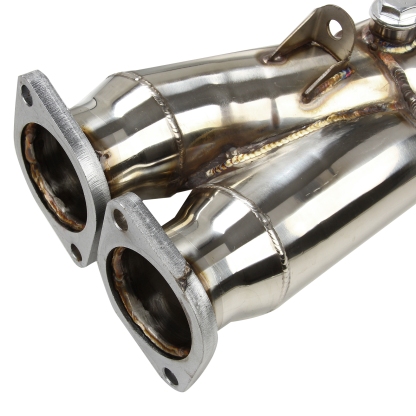 Stainless Steel Exhaust Downpipe fit for 2011-2012 BMW E82 E83 E90 E91 E92 E93 135i 335i Single Turbo