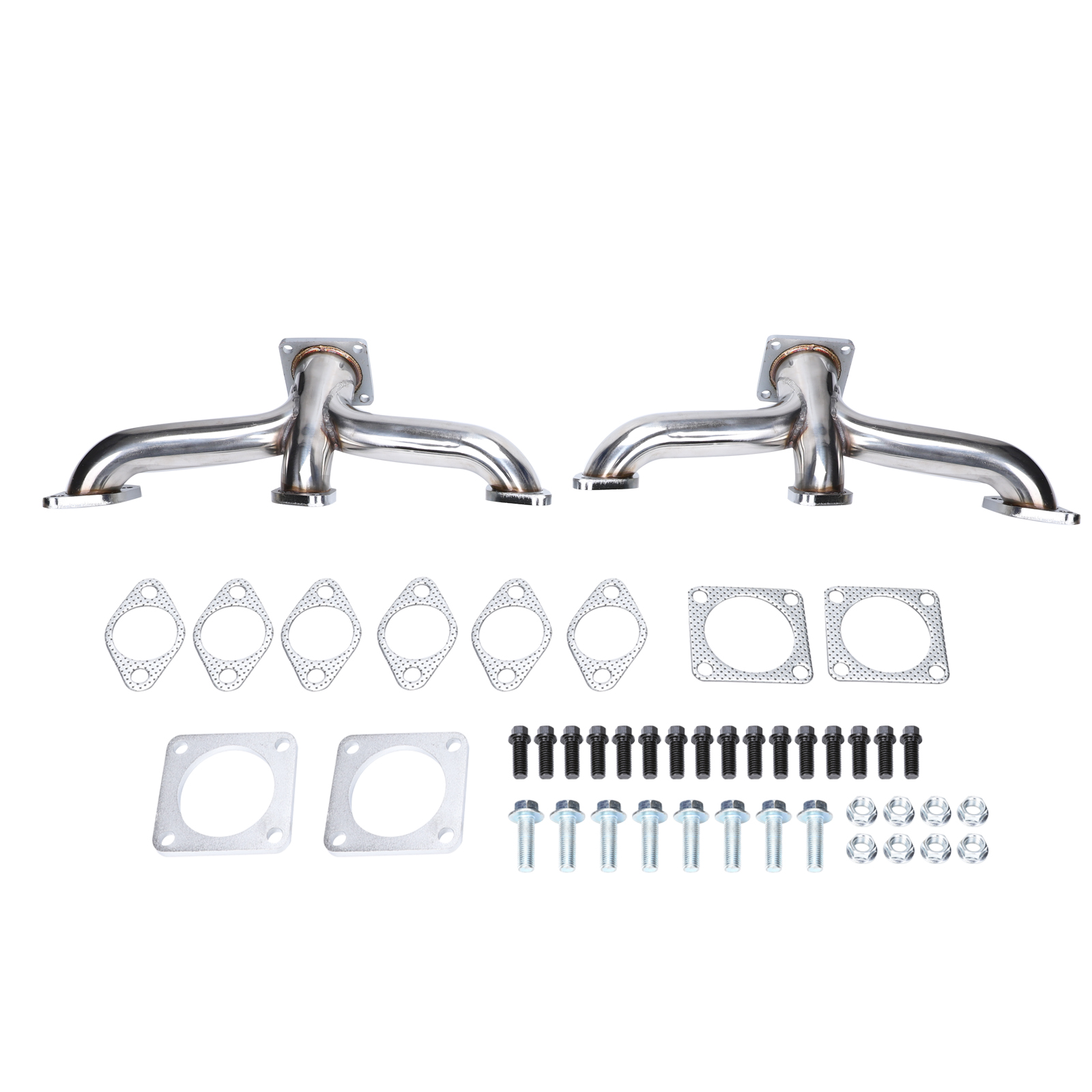 Exhaust Header For 1932-1953 Ford Flathead V8 Car Pickup Truck Shorty