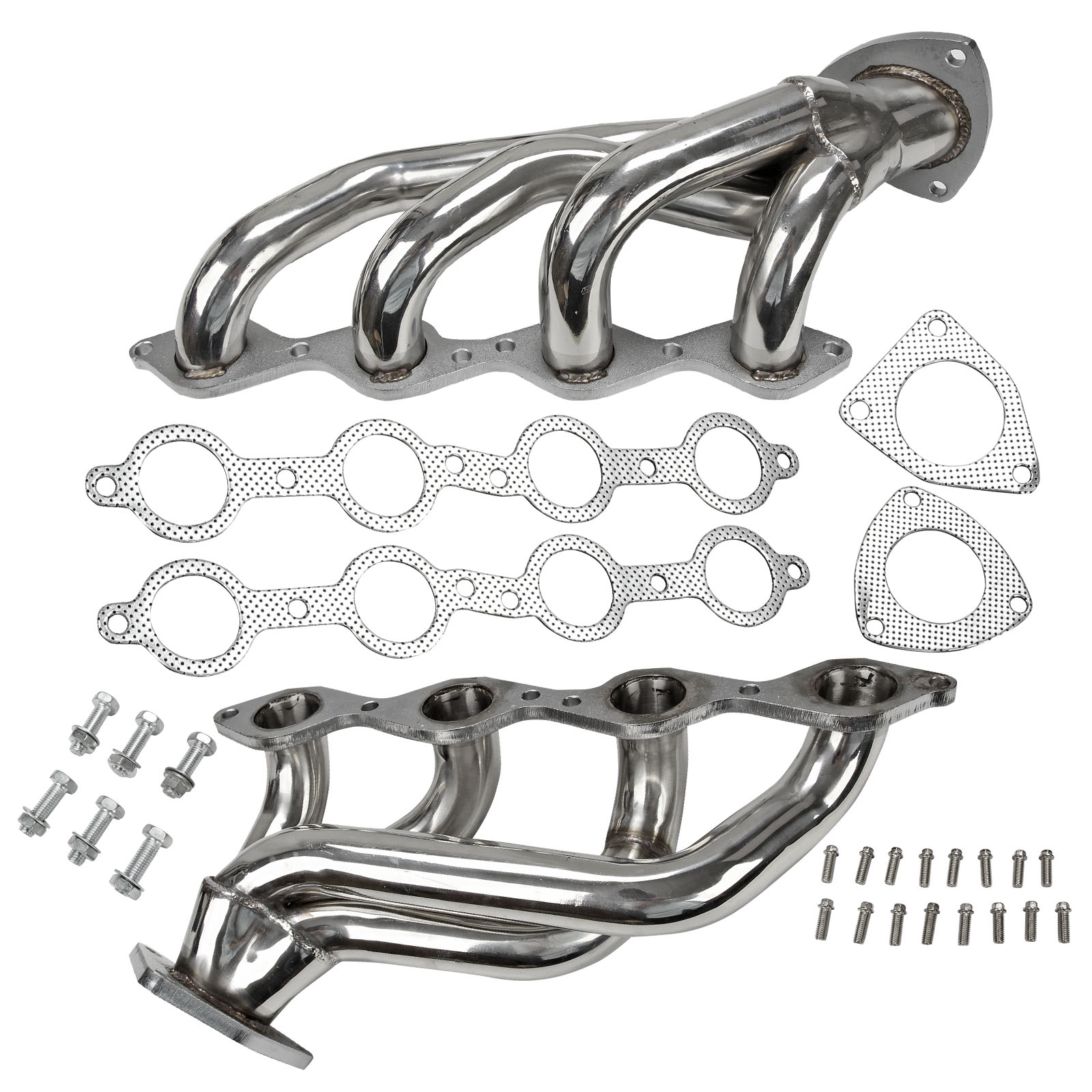 Exhaust Header for 2000-2006 Chevy GMC Avalanche Silverado 4.8L 5.3L V8