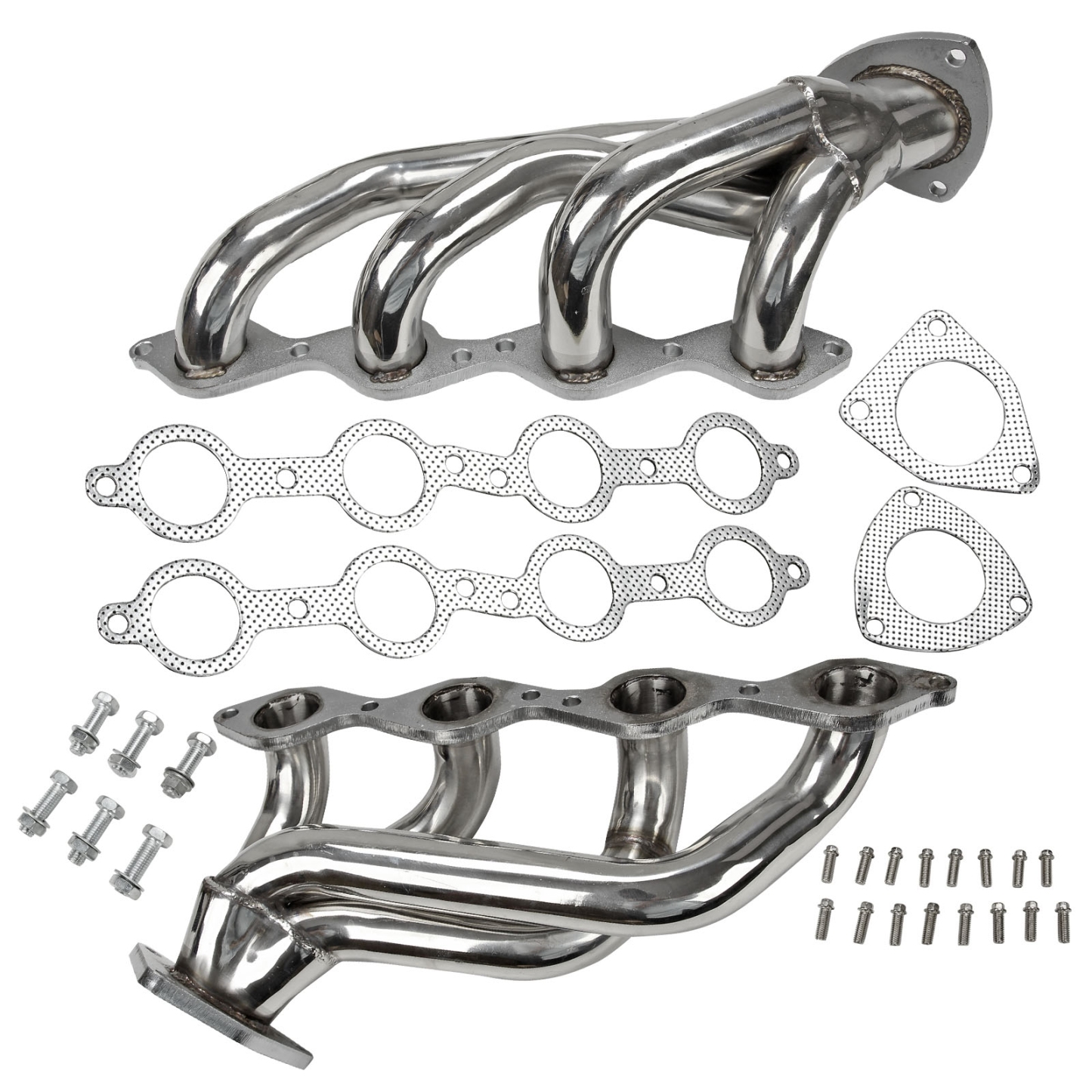 Exhaust Header for 2000-2006 Chevy GMC Avalanche Silverado 4.8L 5.3L V8