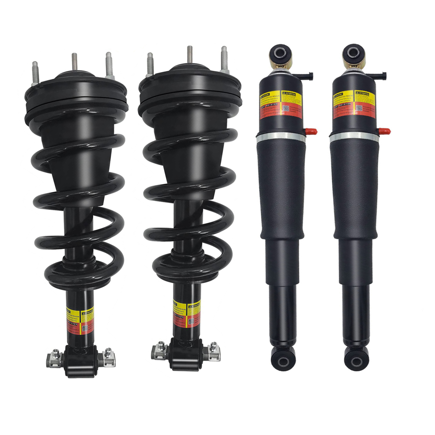 2007-2013 Chevrolet Silverado 580-435 Front & Rear Shock Absorbers Kit fit for Chevrolet Silverado 1500, Tahoe, Suburban Avalanche, GMC Sierra 1500, Yukon XL, Cadillac Escalade EXT ESV 23487280