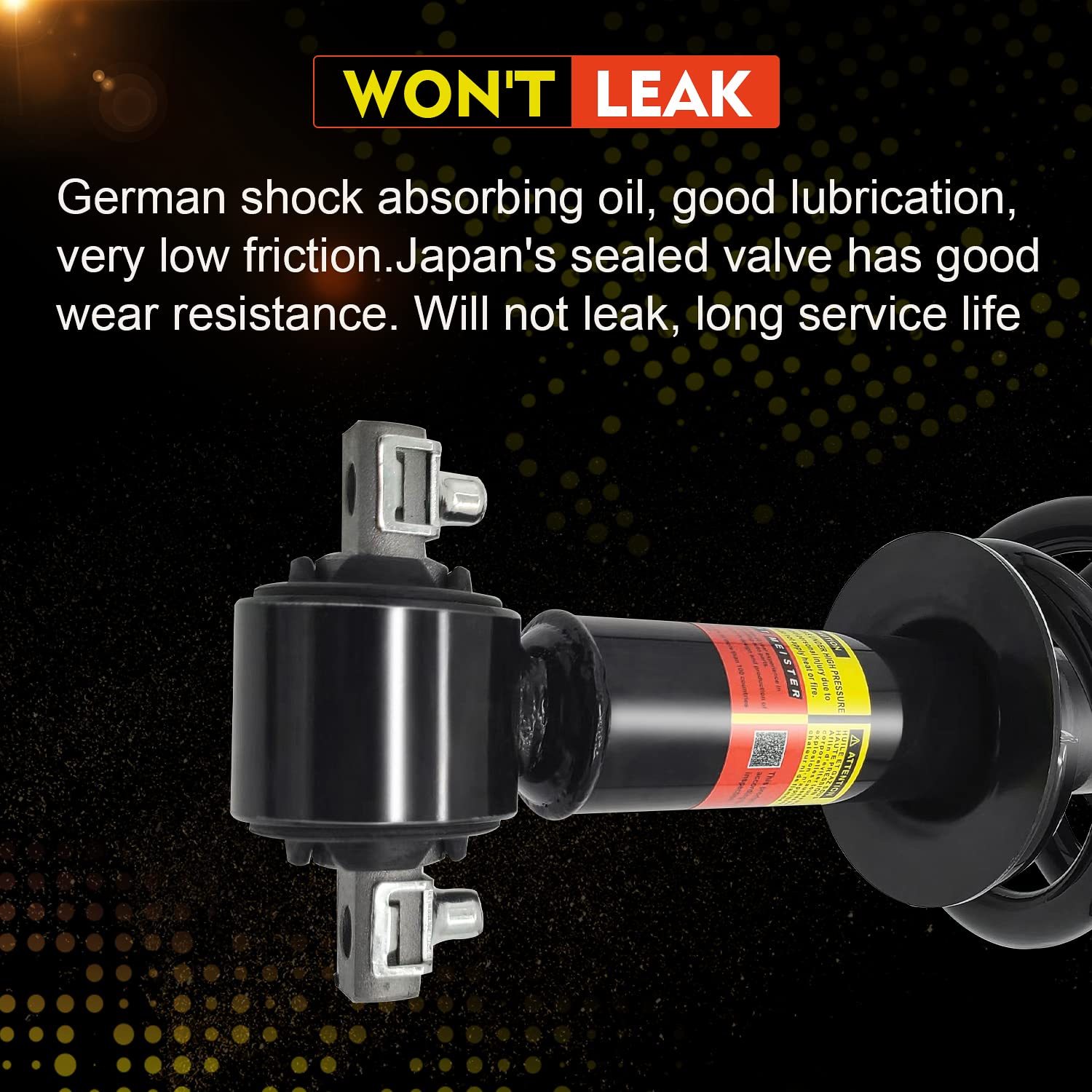 2007-2014 Cadillac Escalade Front Struts Shock Absorber Assembly 580-431 Fit for Chevrolet Silverado 1500, Tahoe, Suburban, Avalanche, GMC Sierra 1500, Yukon, Yukon XL LUFT MEISTER