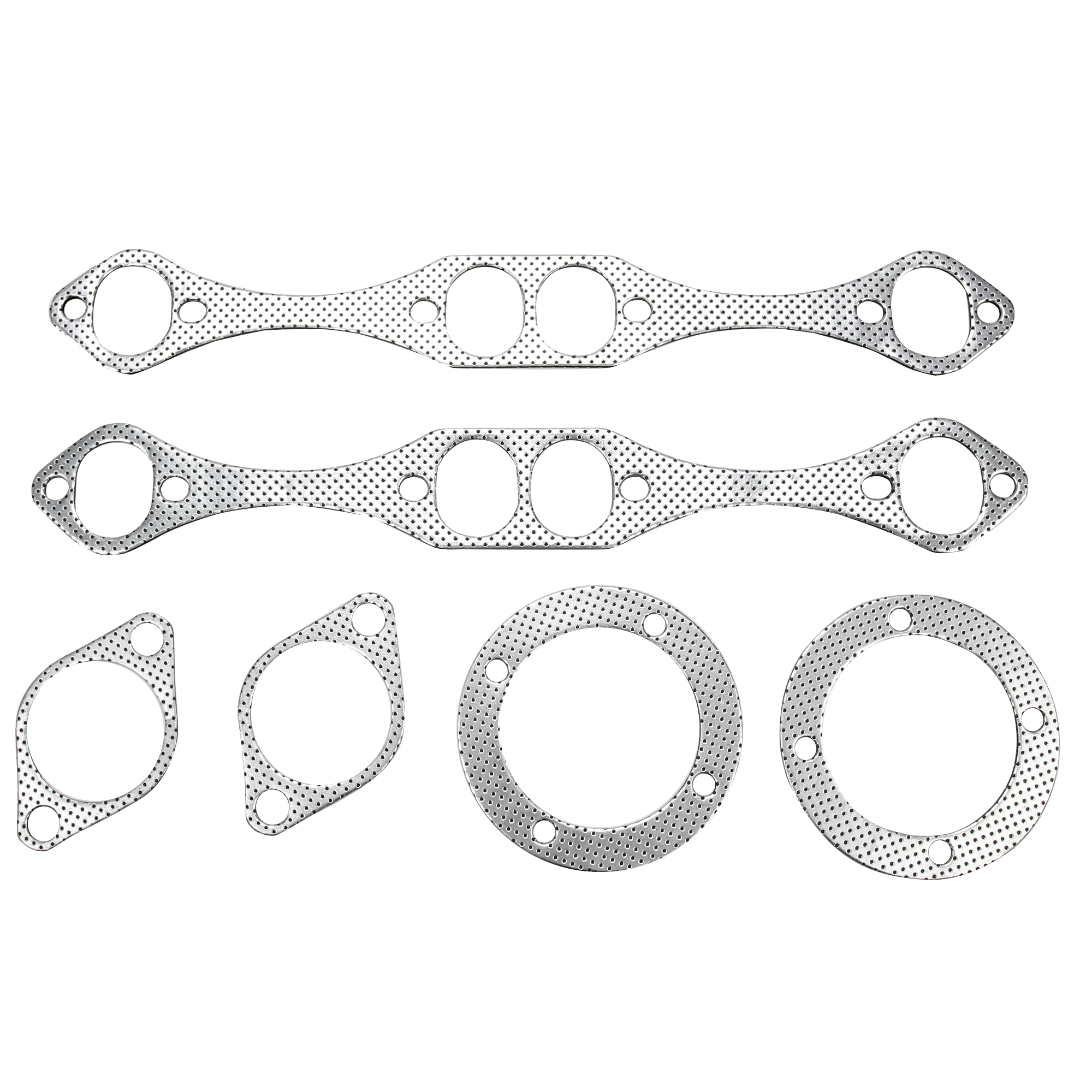 Small Block Chevy Lake Style Exhaust Header(Fits 265-400 C.i. with Standard Or Vortec Heads Including D-port ZZ-4 Style Heads (not LT-1)