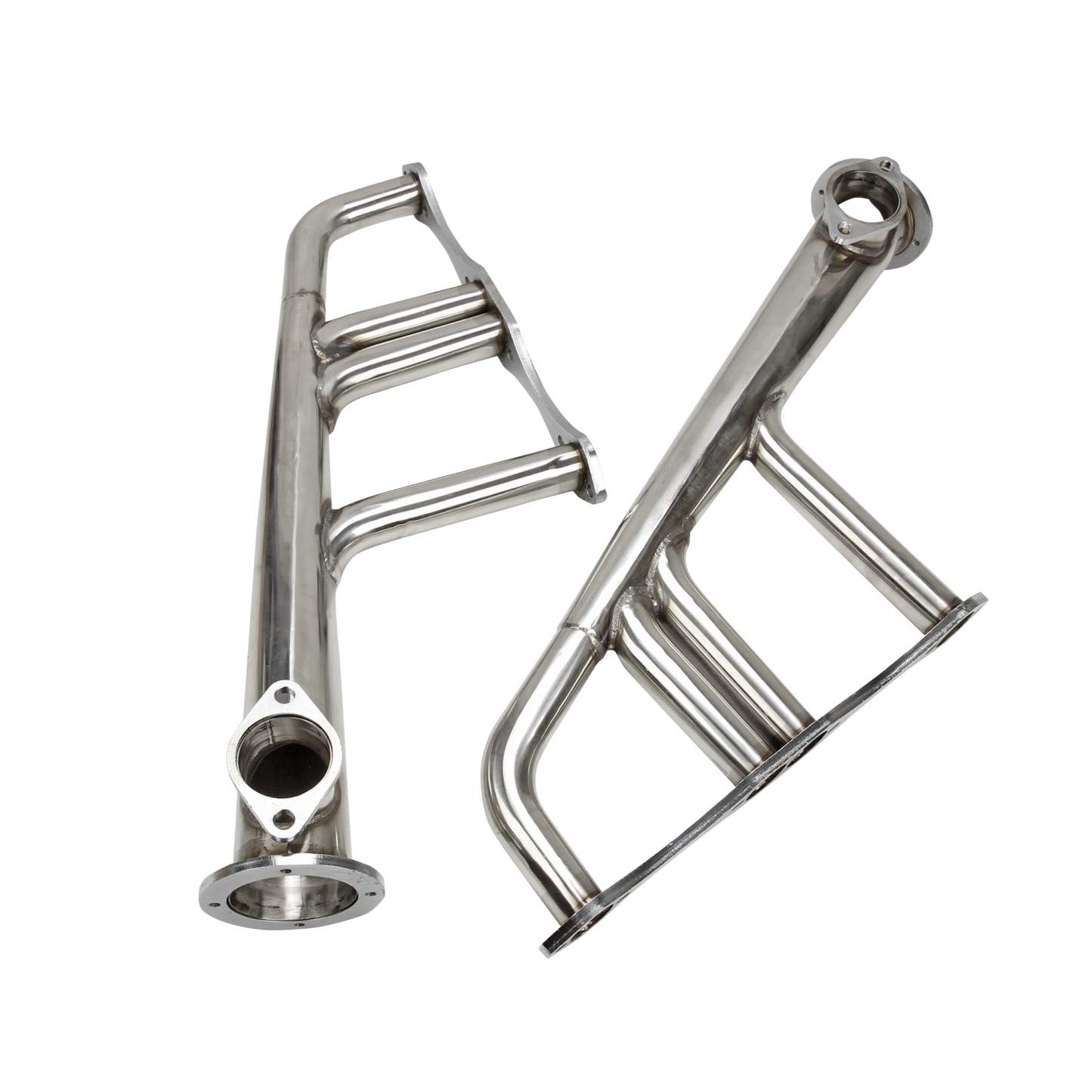 Small Block Chevy Lake Style Exhaust Header(Fits 265-400 C.i. with Standard Or Vortec Heads Including D-port ZZ-4 Style Heads (not LT-1)