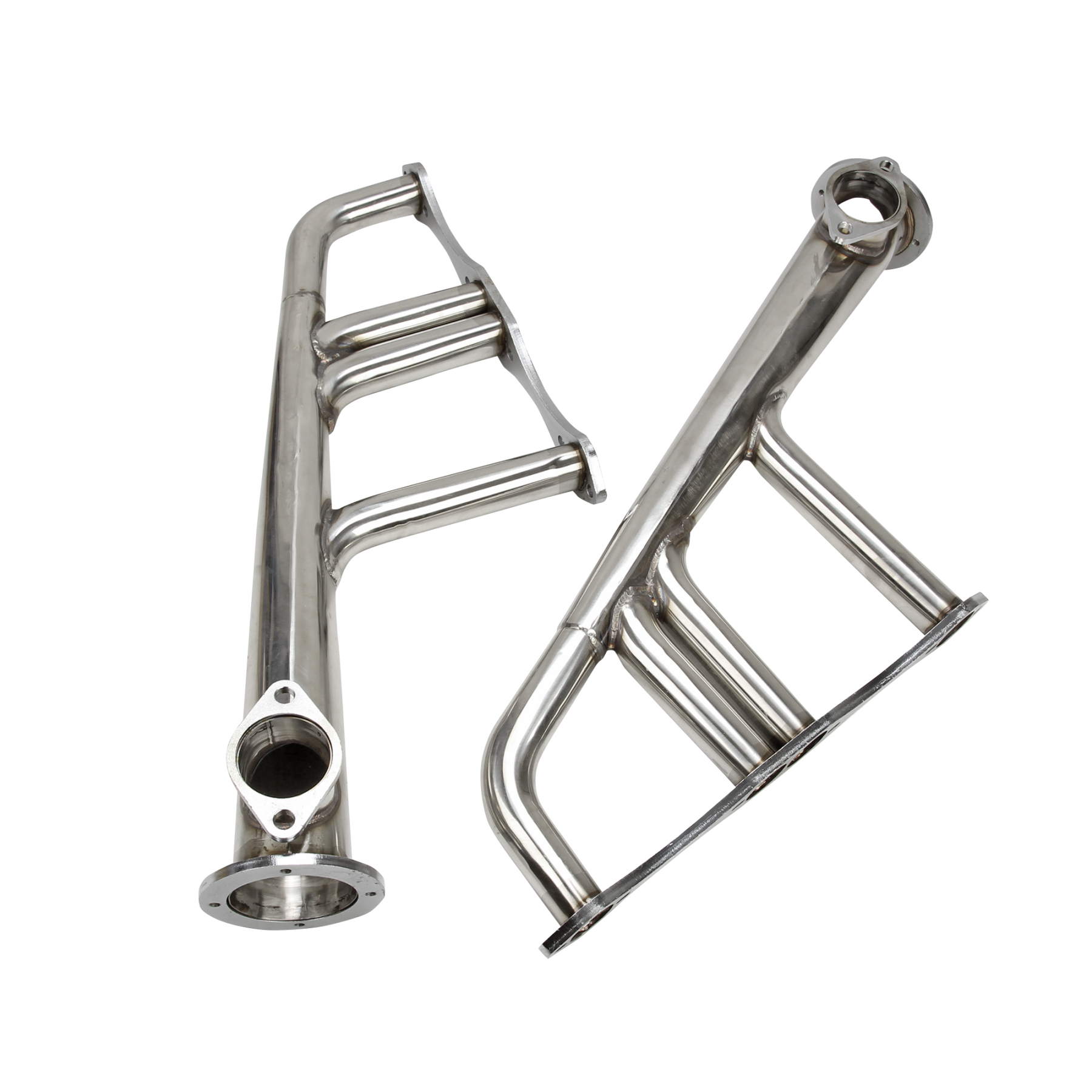 Small Block Chevy Lake Style Exhaust Header(Fits 265-400 C.i. with Standard Or Vortec Heads Including D-port ZZ-4 Style Heads (not LT-1)