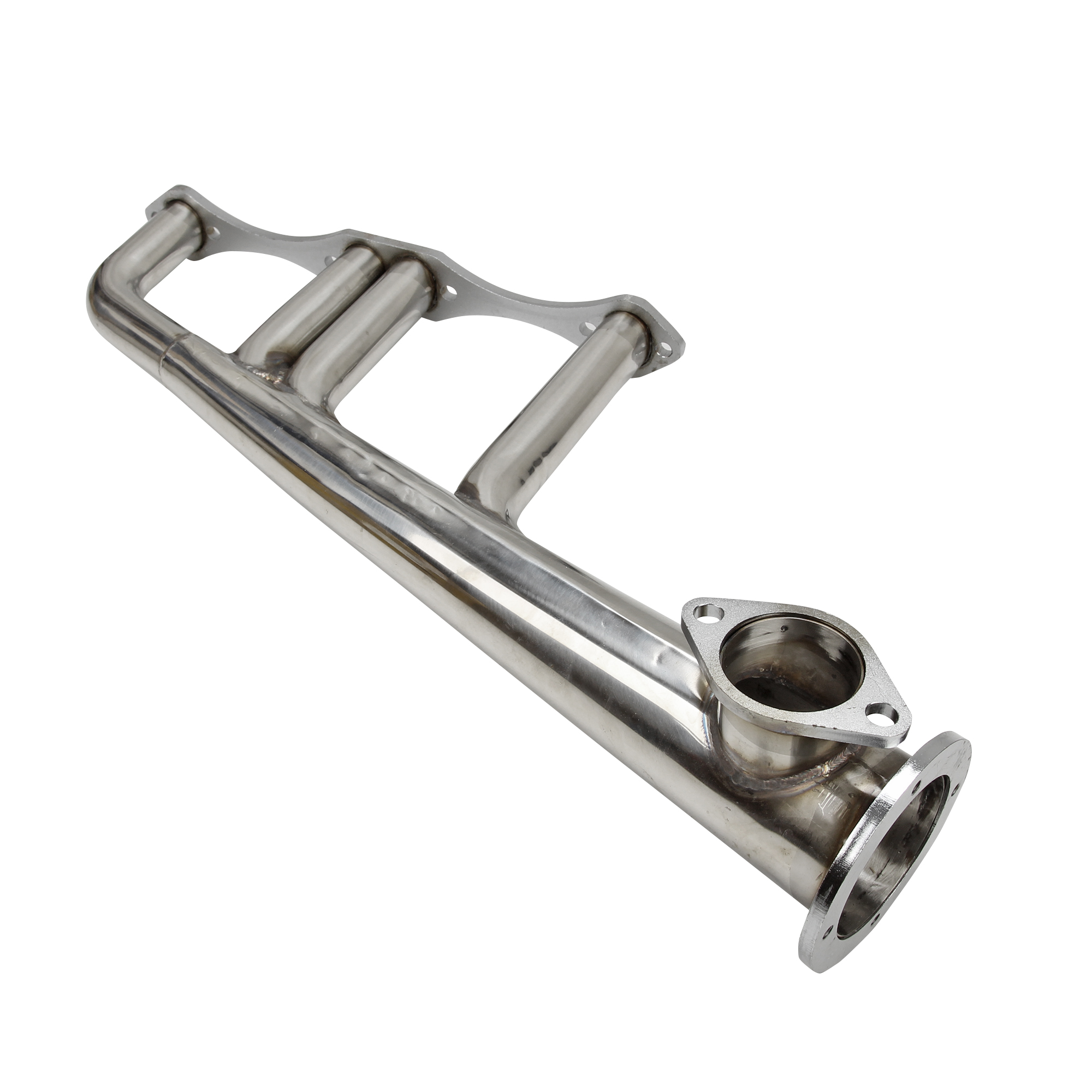 Small Block Chevy Lake Style Exhaust Header(Fits 265-400 C.i. with Standard Or Vortec Heads Including D-port ZZ-4 Style Heads (not LT-1)