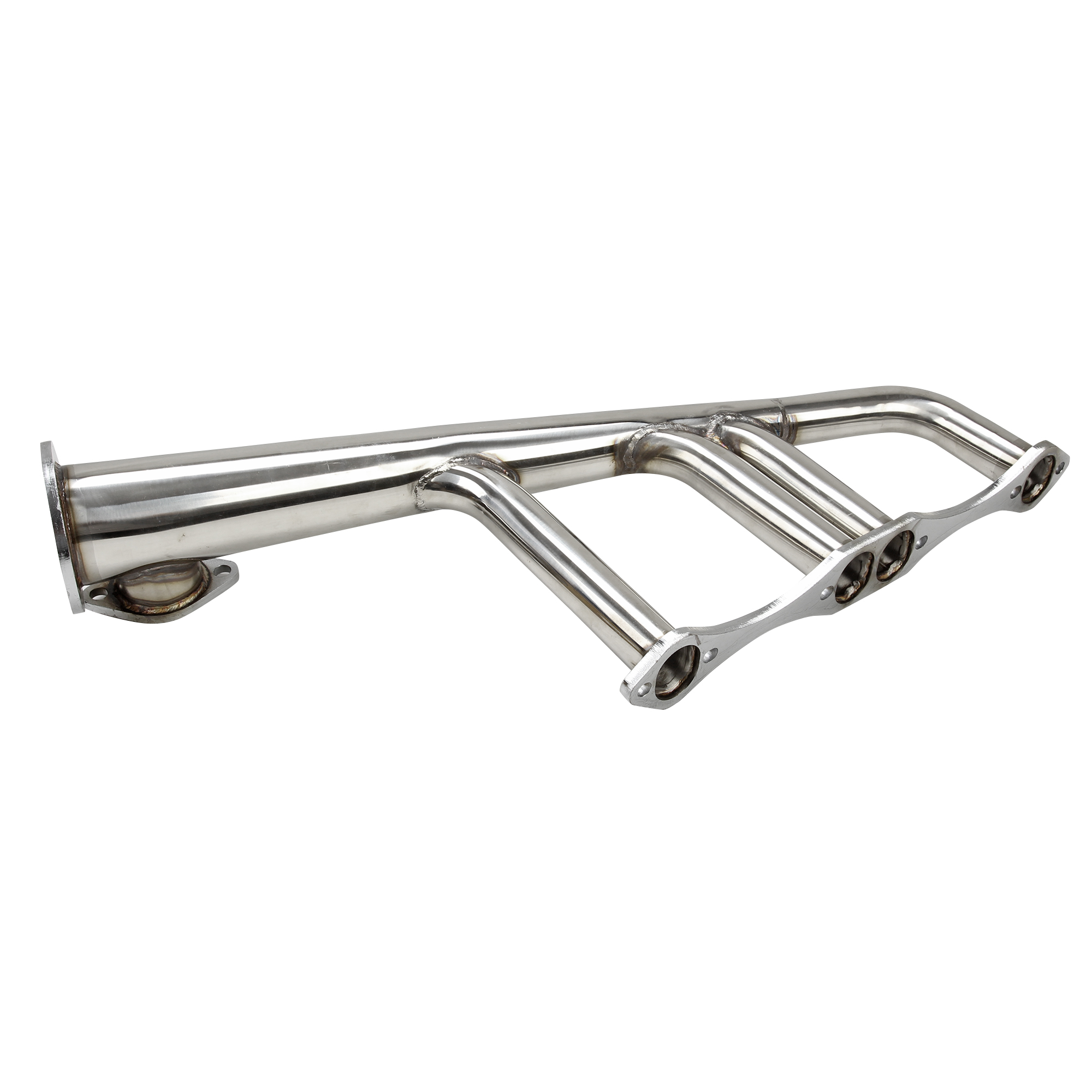 Small Block Chevy Lake Style Exhaust Header(Fits 265-400 C.i. with Standard Or Vortec Heads Including D-port ZZ-4 Style Heads (not LT-1)