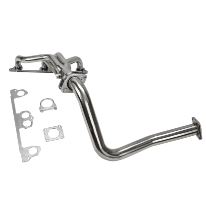 1991-1995 Jeep Wrangler YJ 2.5L L4 Stainless Manifold Header W/ Downpip