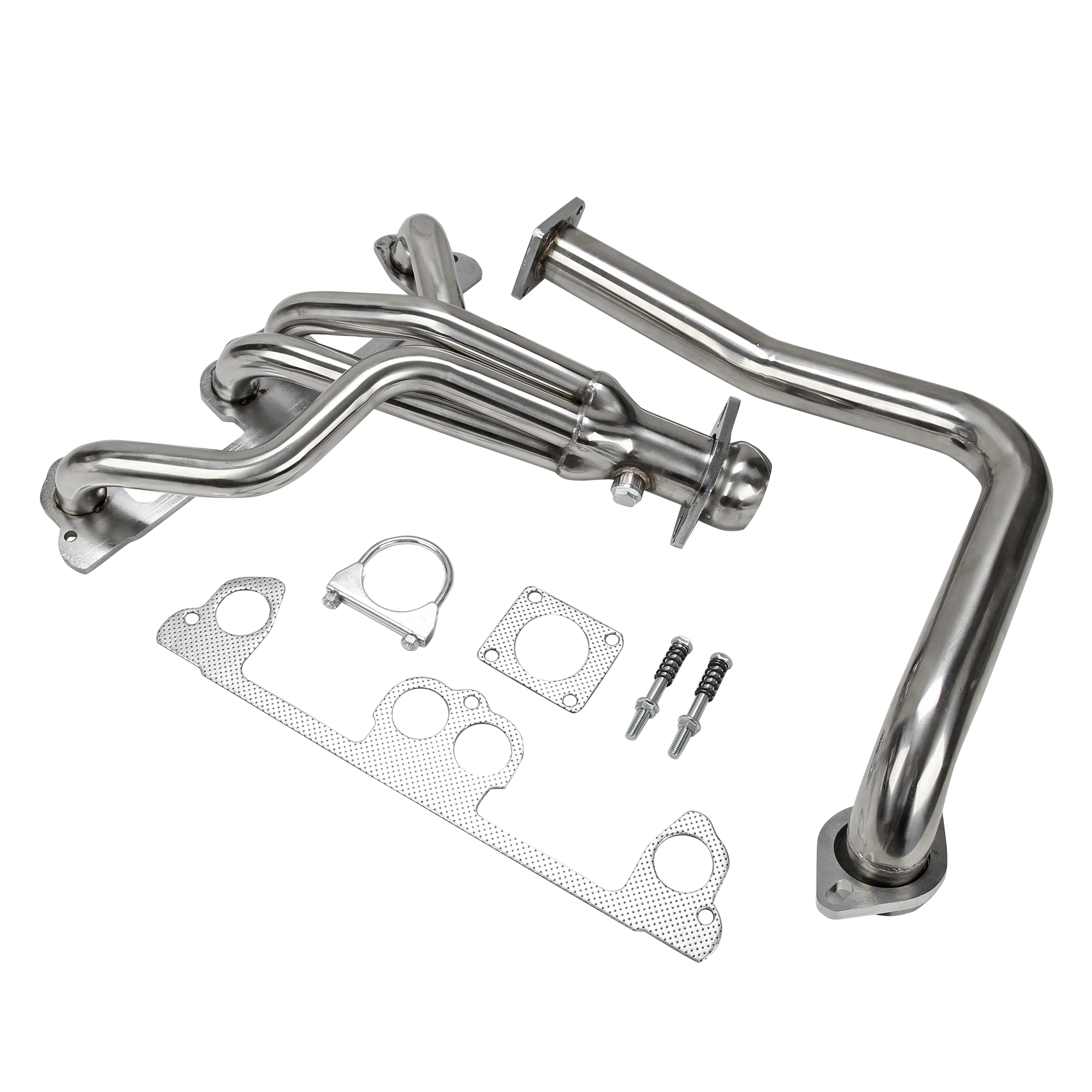 1991-1995 Jeep Wrangler YJ 2.5L L4 Stainless Manifold Header W/ Downpip