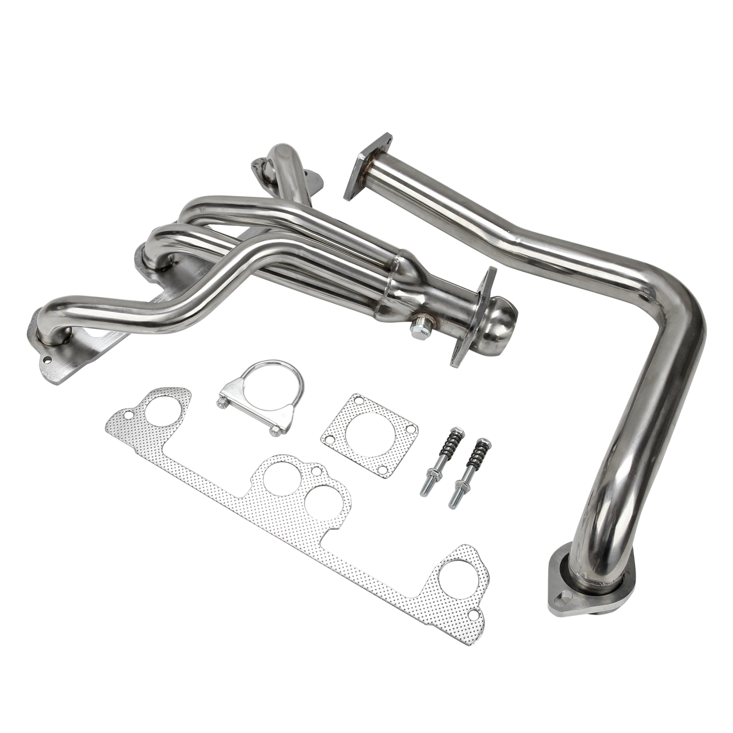 1991-1995 Jeep Wrangler YJ 2.5L L4 Stainless Manifold Header W/ Downpip