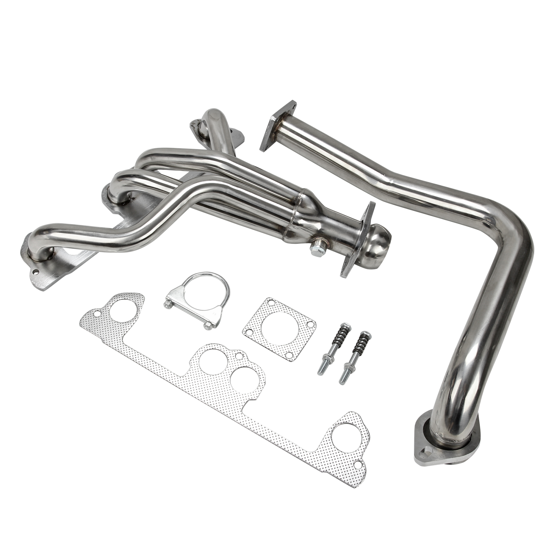 1991-1995 Jeep Wrangler YJ 2.5L L4 Stainless Manifold Header W/ Downpip