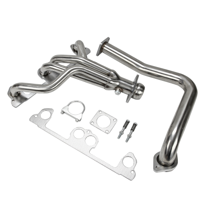 1991-1995 Jeep Wrangler YJ 2.5L L4 Stainless Manifold Header W/ Downpip