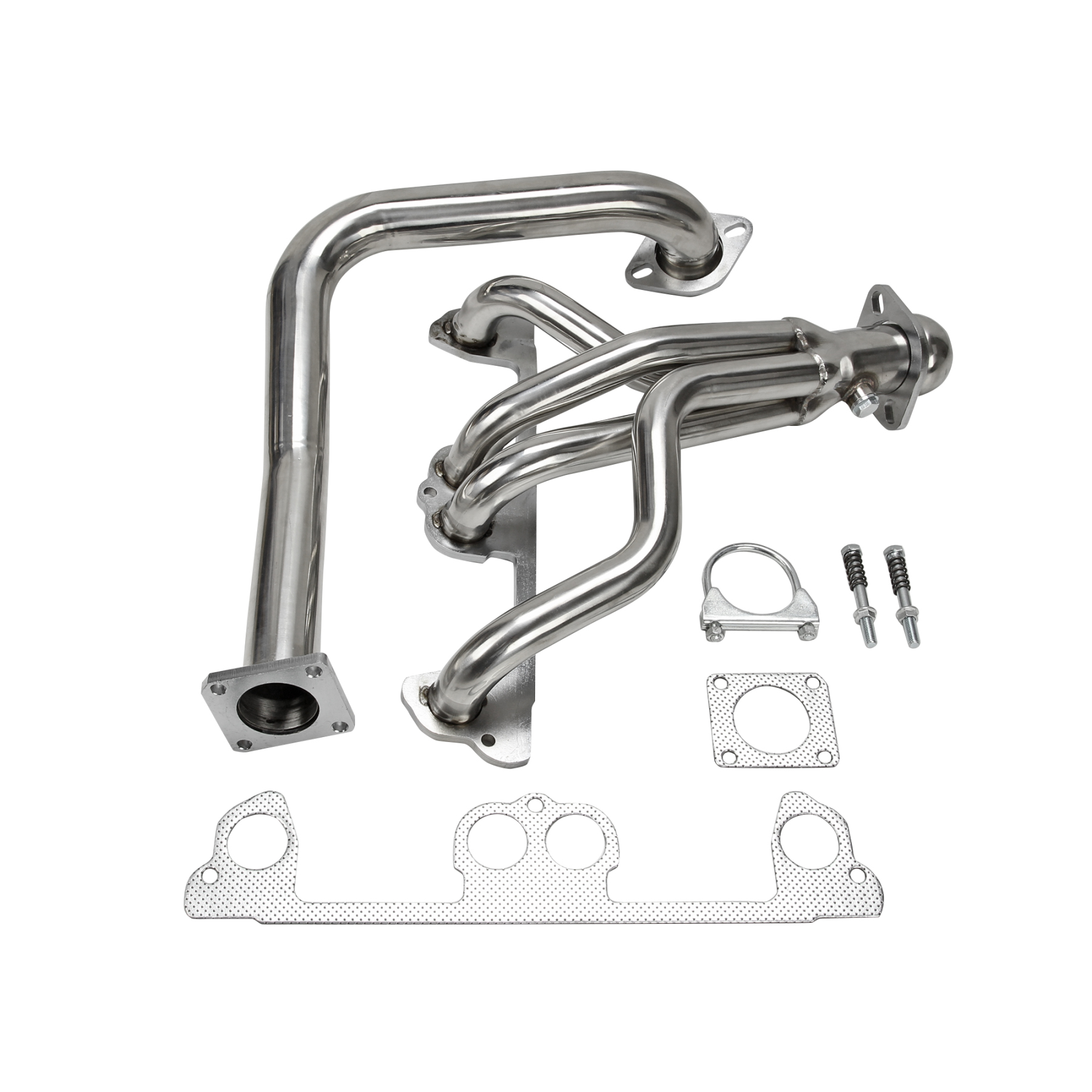 1991-1995 Jeep Wrangler YJ 2.5L L4 Stainless Manifold Header W/ Downpip