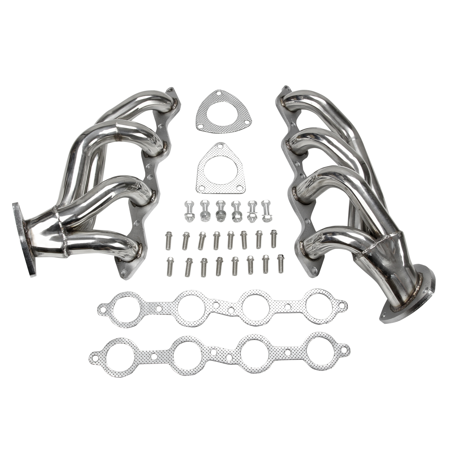 Exhaust Header for 2000-2006 Chevy GMC Avalanche Silverado 4.8L 5.3L V8