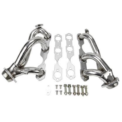 Racing Sport Manifold Exhaust Header Fit for 1996-2001 Chevy Blazer GMC Jimmy 4.3L V6 4WD 