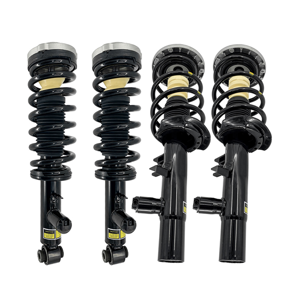 4PCS Front&Rear Shock Absorbers Assy for BMW X3 F25 2009-2017 X4 F26 2013-2018 with Sensor 37126799911 37126797025 Luft Meister 