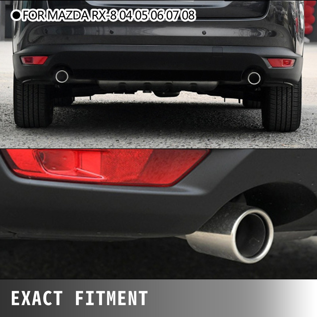 Exhaust Header for 2003-2010 Mazda RX-8 SE3P 1.3L