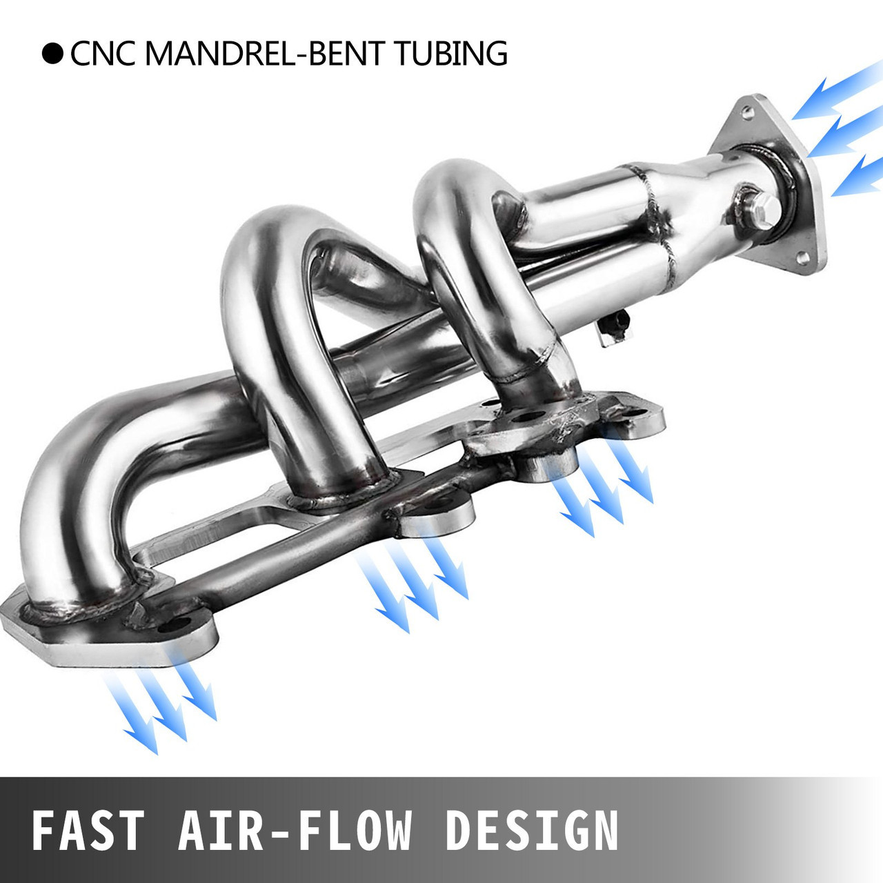 Exhaust Header for 2003-2010 Mazda RX-8 SE3P 1.3L