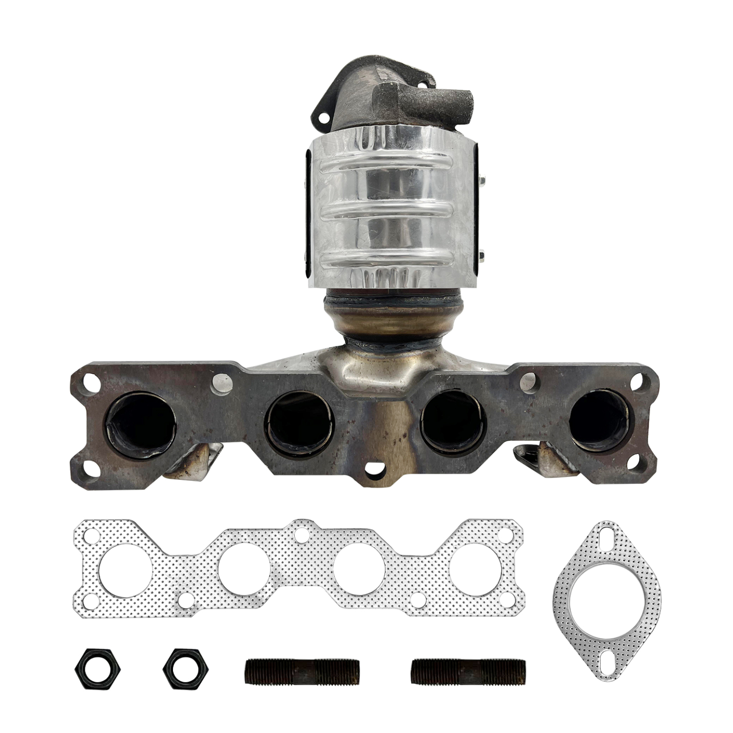 2014-2016 Hyundai Catalytic Converter Exhaust Manifold 285102G445 fit for 2014-2016 Hyundai Santa Fe Sport, 2014-2015 Kia Sorento L4 2.4L