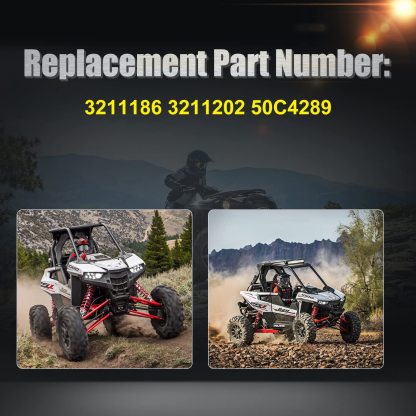 Polaris Drive Belt Heavy Duty Drive Belt for RZR XP 4 Turbo 2016-2019, RZR XP Turbo 2016-2019, RZR RS1 2018-2020 Part Number 3211186 