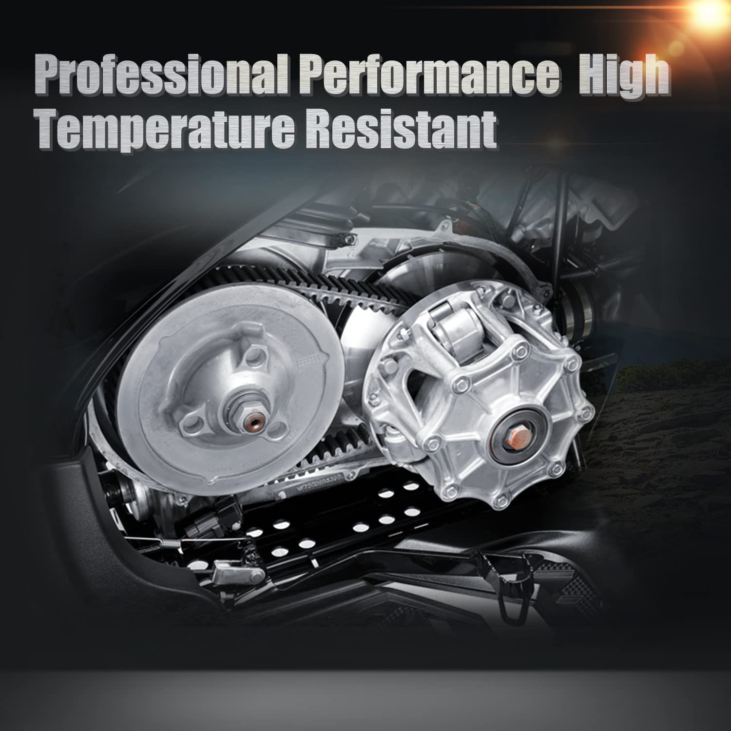 Kawasaki Heavy Duty Drive Belt for Brute Force KFX700