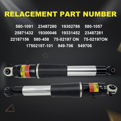 2002-2014 Tahoe Rear Air Shock absorber 23487280 Fit for 2002-2014 Cadillac Escalade, Chevrolet Avalanche, GMC Yukon XL 