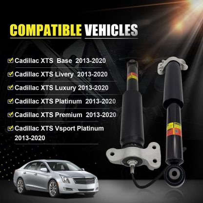4pcs 2013-2019 Cadillac XTS Front and Rear Magnetic Shock Absorber Kit with electric 580-1096 84326293 LUFT MEISTER