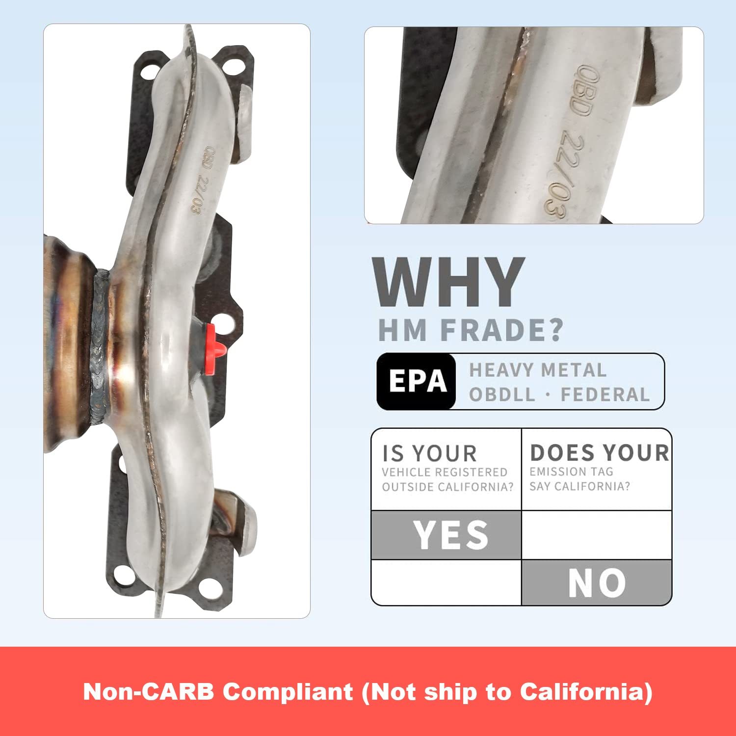 Catalytic Converter Exhaust Manifold 285102G110 Fit for 2011-2015 Hyundai Sonata Hyundai, 2010-2013 Kia Forte Optima Rondo (1 PCS)