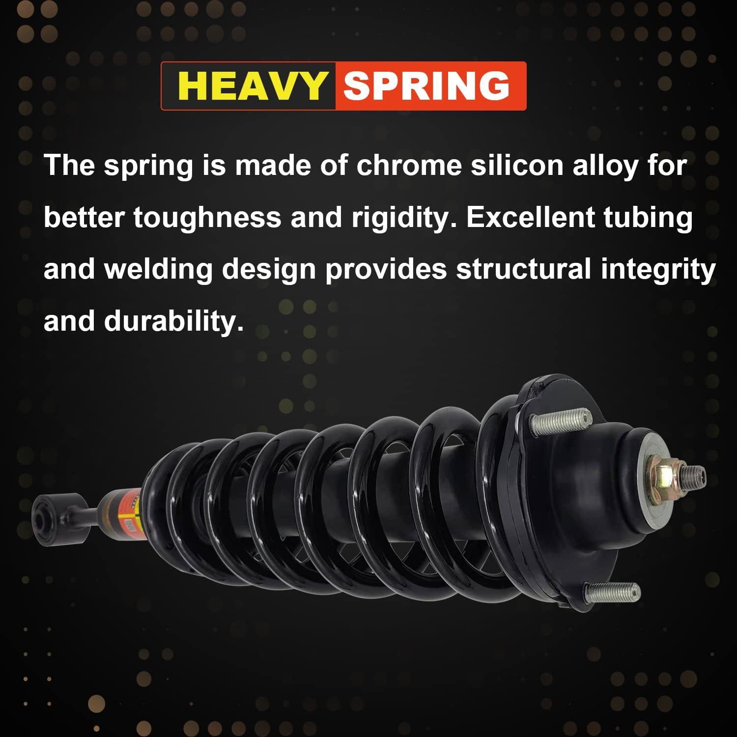 4PCS Lexus GX470 Toyota Front and Rear Shocks Absorber Assy 48510-69195 fit for Lexus GX470 4.7L 2003-2009 Toyota Land Cruiser Prado 120 2002-2009 LUFT MEISTER