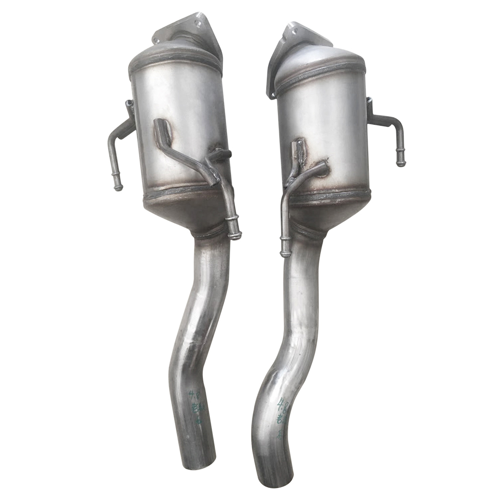 Luft Meister 955113023EX Rear Catalytic Converter for Porsche Cayenne 4.8L V8 2007-2010