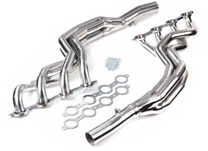 Pair Exhaust Headers for 2010-2013 Chevy Camaro SS, 6.2L V8