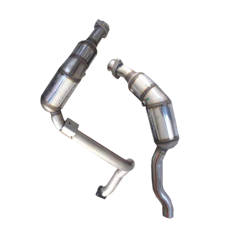 Land Rover Front Catalytic Converter Exhaust Pipe for Land Rover LR3 2005-2006 4.0L V6 - Gas, 4.4L V8 - Gas WCD500452 WCD500442