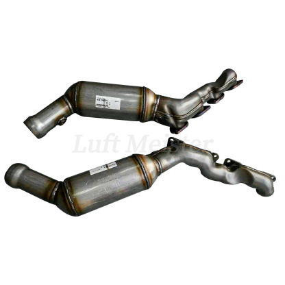 2Pcs Left & Right Catalytic Converters for 2007-2013 BMW X5 E70 4.8i 18407568013 LUFT MEISTER