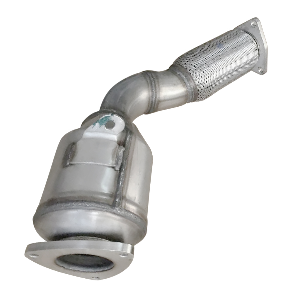 Luft Meister 955113021AX Catalytic Converter Front Exhaust Pipe for Porsche Cayenne 4.5L V8 2003-2006 Without turbocharger