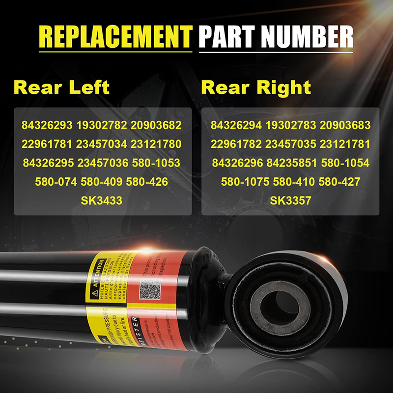 Luft Meister 84326293 Cadillac XTS 2013-2019 Rear Shock Absorber